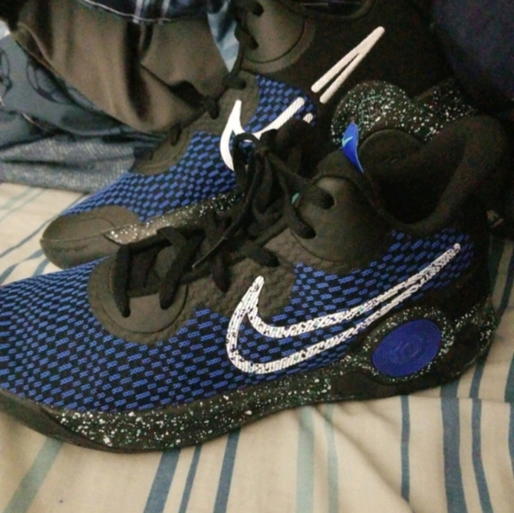 Nike kd5 blue size 8.5 - Picture 3 of 3